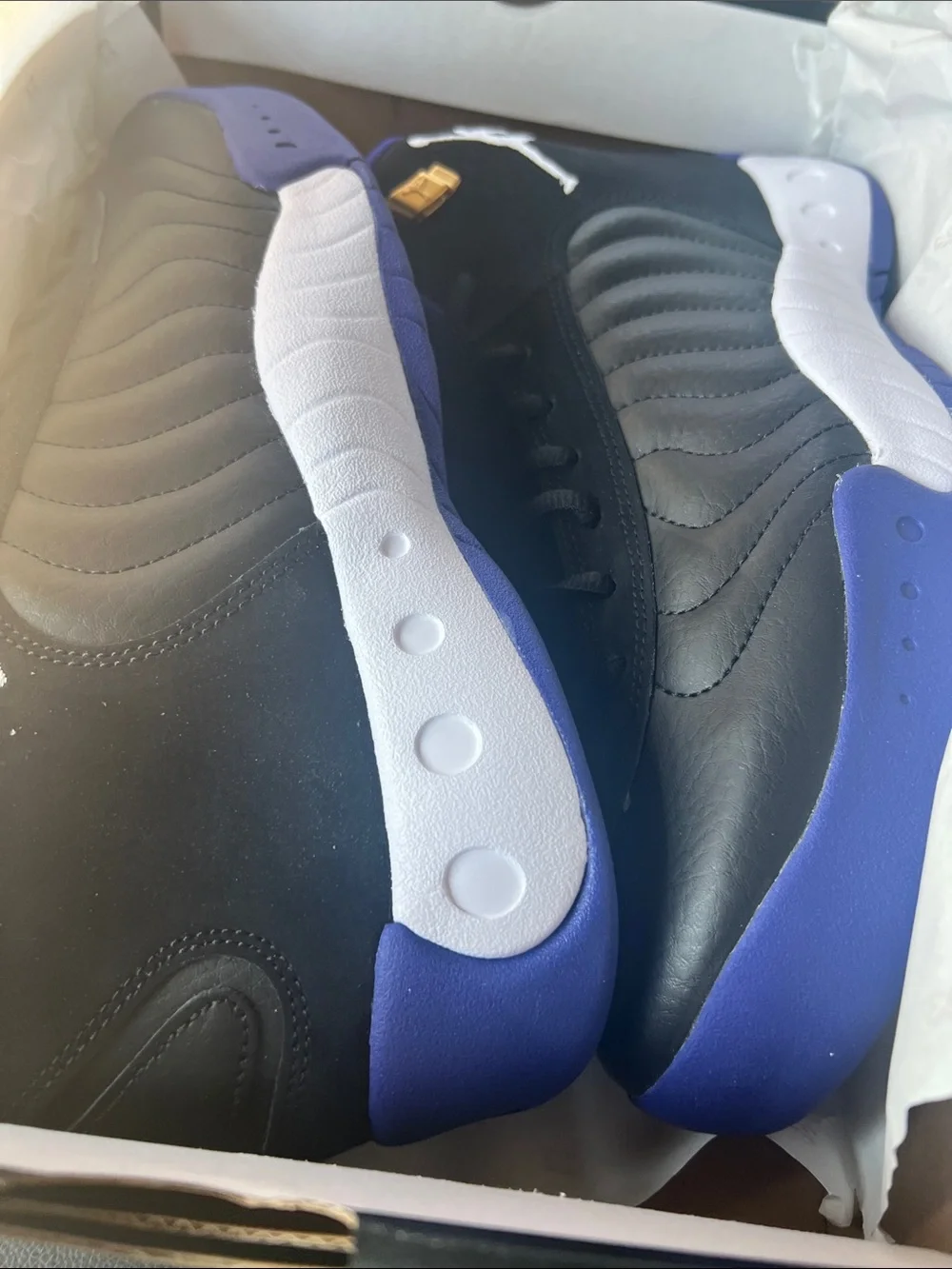 Jordan Box with Gold Jumpman Emblem